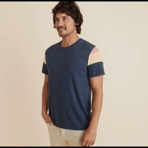 Marine Layer Banks Tee (Navy heather)